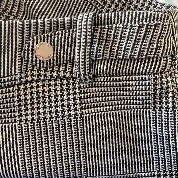 Calvin Klein Size 10 Houndstooth Pants Black and‎ White - Picture 2 of 9